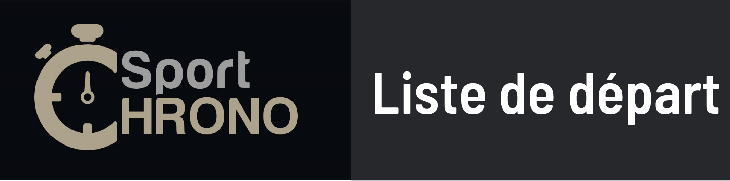 Bouton liste de départ